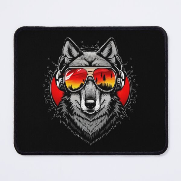 Item preview, Cool Wolf wearing sunglasses designed and sold by Cascio311.