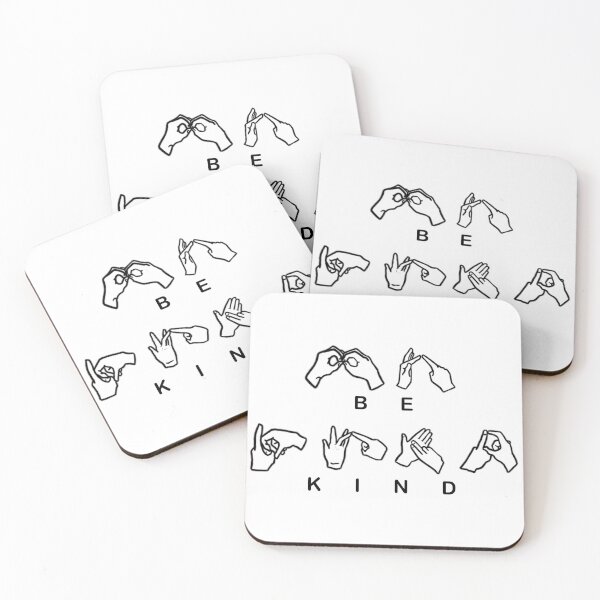 Item preview, BSL Be Kind designed and sold by HallowsCrafts.