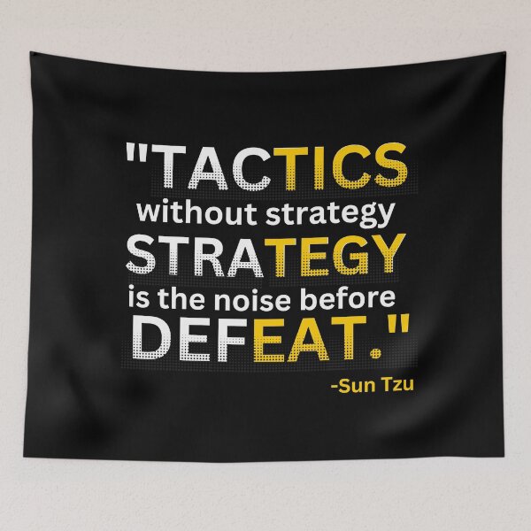 Item preview, Tactics Strategy Defeat designed and sold by Diseno-Devino.