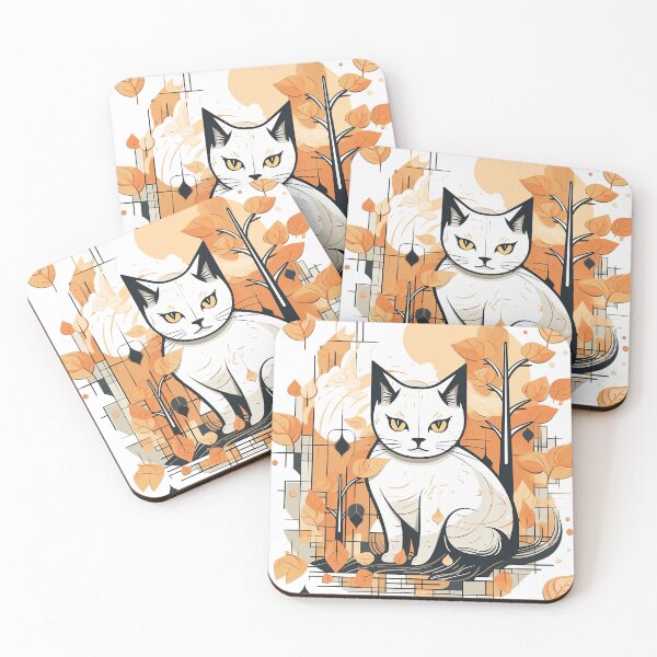 Item preview, Charming Whimsical Cat designed and sold by MuseOfMilo.