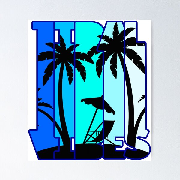 Item preview, Tidal Vibes designed and sold by TextEccentrics.