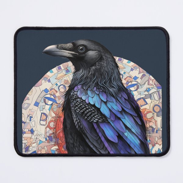 Item preview, Crow and Raven Bird Lovers Mandala Style Design For Birders designed and sold by JNaturally.