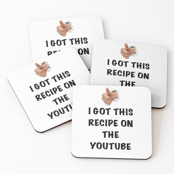 Item preview, Recipe YouTube  designed and sold by Adasha Knight.