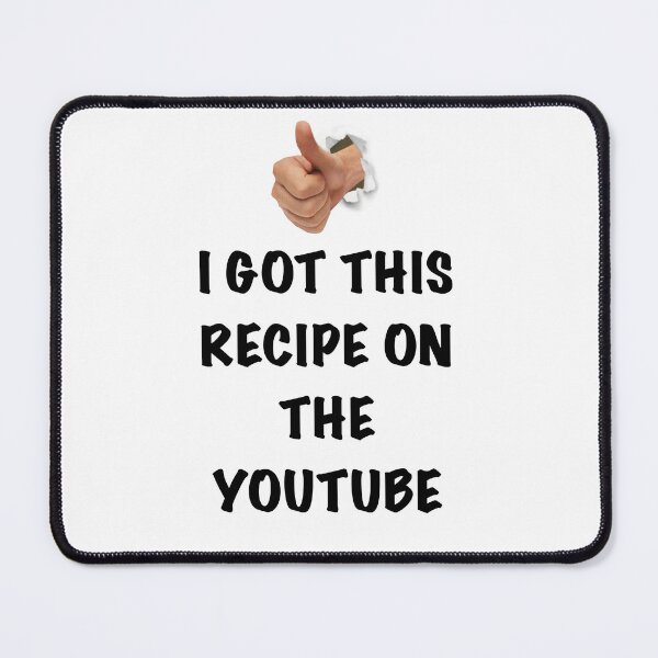 Item preview, Recipe YouTube designed and sold by Adasha Knight.