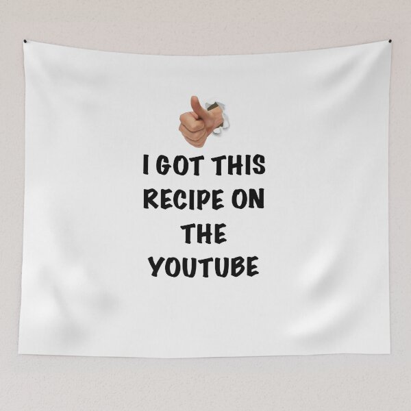 Item preview, Recipe YouTube  designed and sold by Adasha Knight.