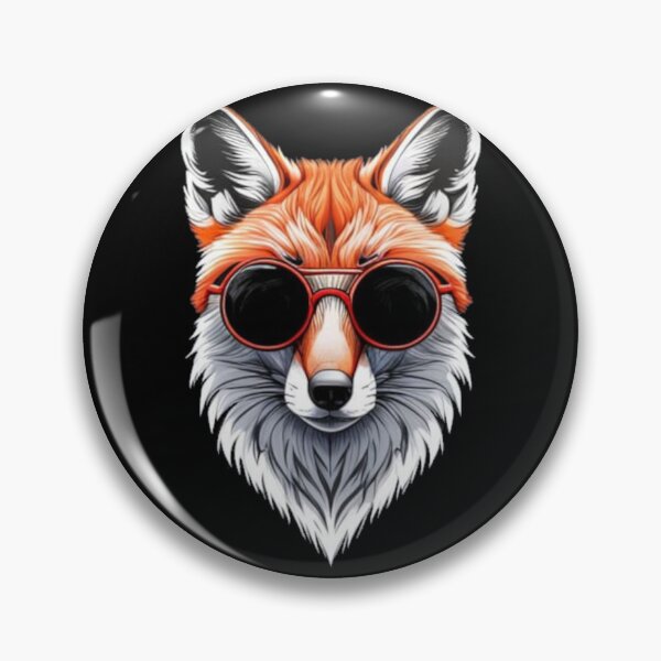 Item preview, Cool Fox wearing sunglasses designed and sold by Cascio311.