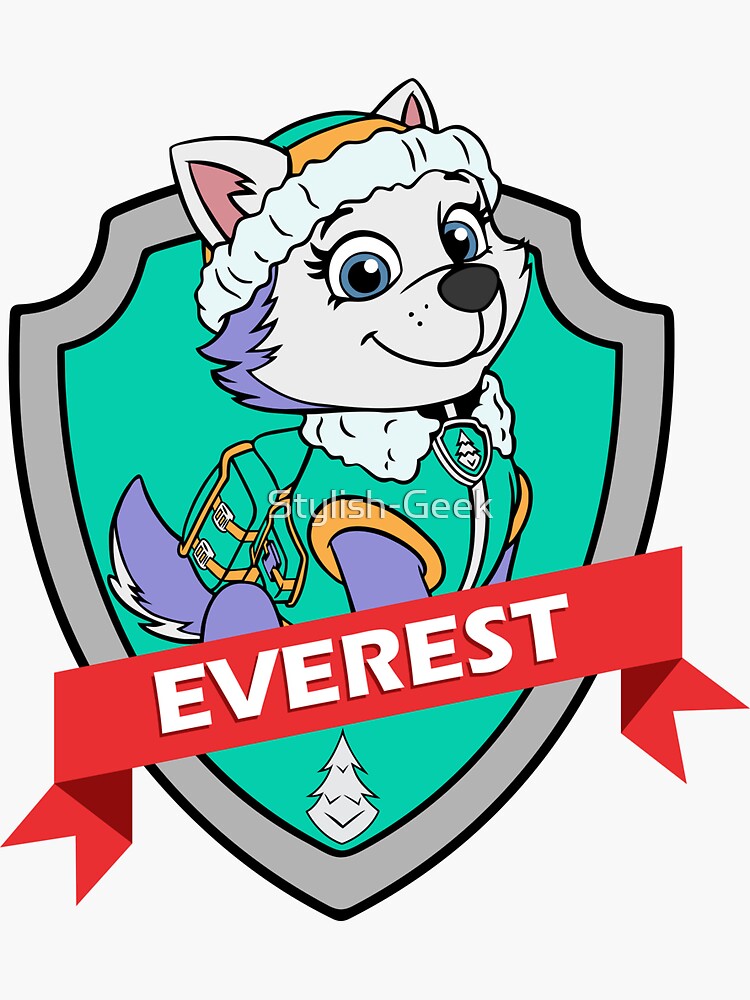Stickers Pat Patrouille Everest