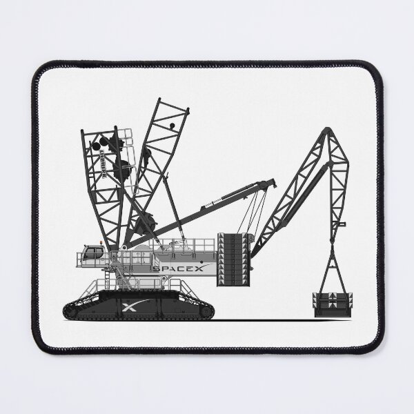 Crawler Crane 3 Mouse Pad