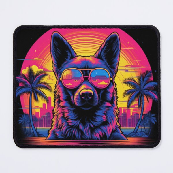 Artikelvorschau, Synthetischer tropischer Hund in Neontönen entworfen und verkauft von shanessie6.