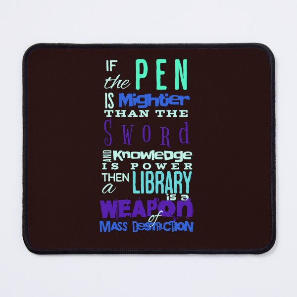 Item preview, Pen is mightier than the sword designed and sold by CoolCrazyQuirky.