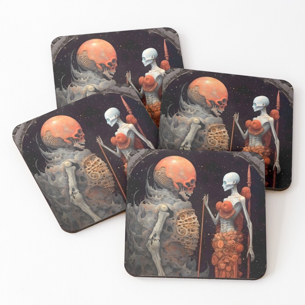 Item preview, Coasters (Set of 4) designed and sold by 20th-eclipse.