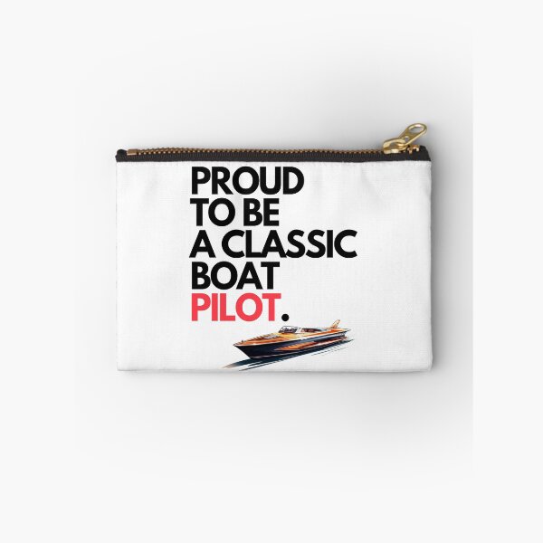 Item preview, Proud to be a classic boat Pilot vintage speed boat. Best gift! designed and sold by wowstuffcreator.