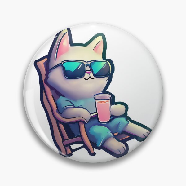Artikelvorschau, Chilling Cat entworfen und verkauft von CritterCulture.