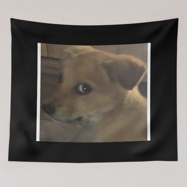 Item preview, Doubtful look dog meme designed and sold by Jeampierre007.