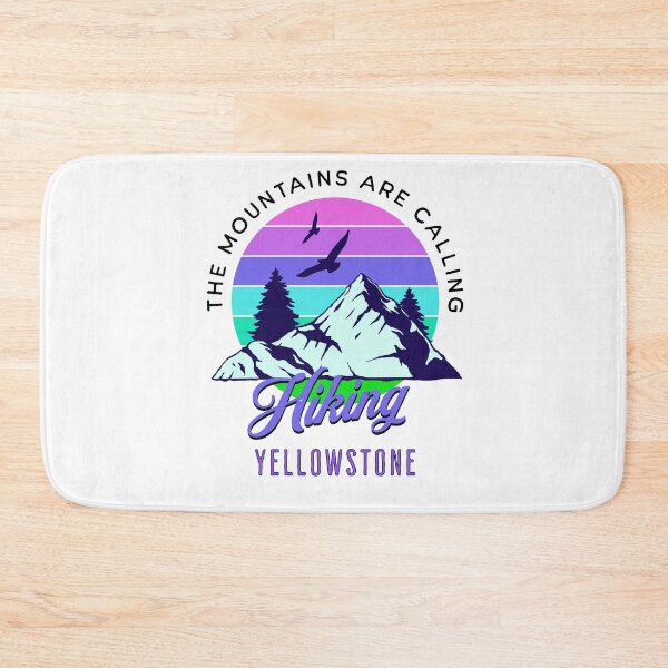 Item preview, Hiking Yellowstone designed and sold by ajsloan.