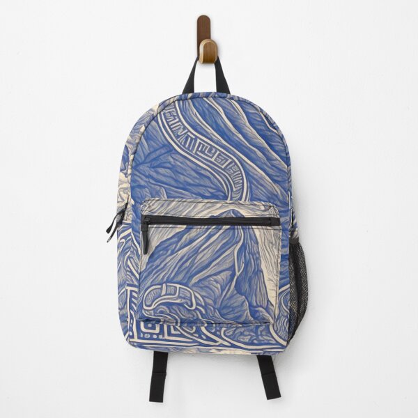 Item preview, Greek Isles Blue Labyrinth designed and sold by PixelCratey.