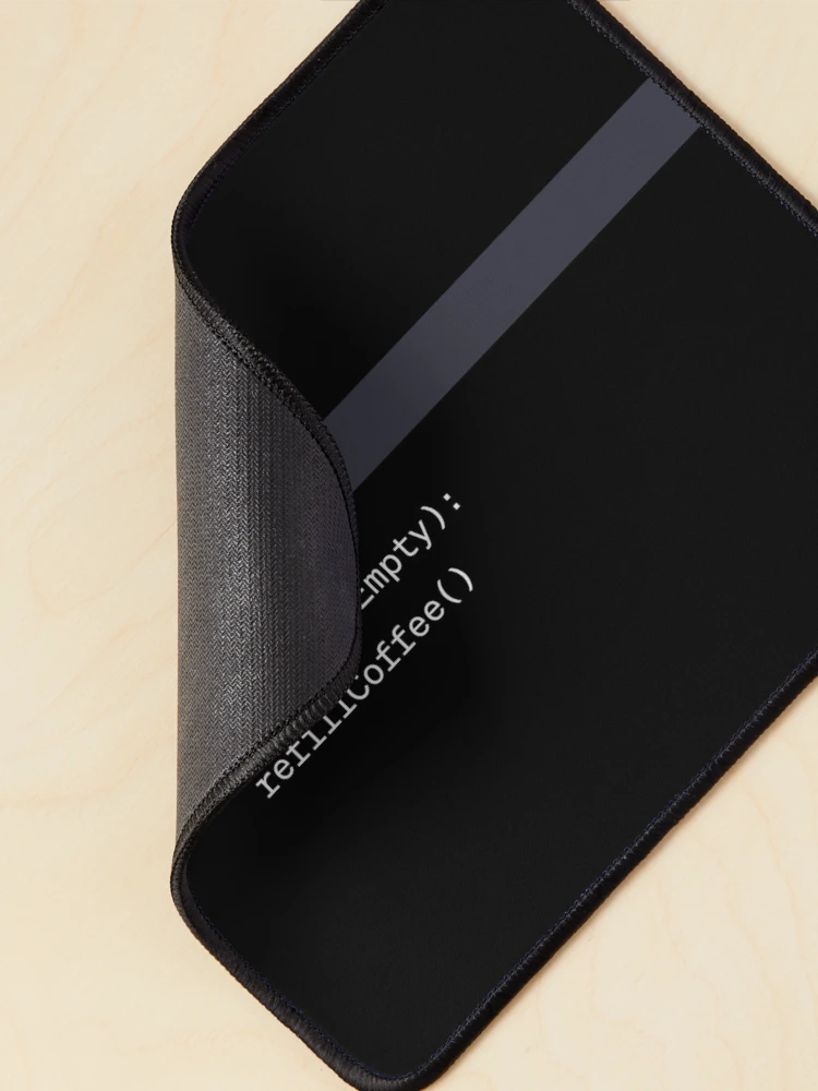 Thumbnail 2 of 5, Mouse Pad, Coffee Reload in Python designed and sold by AureStyle.