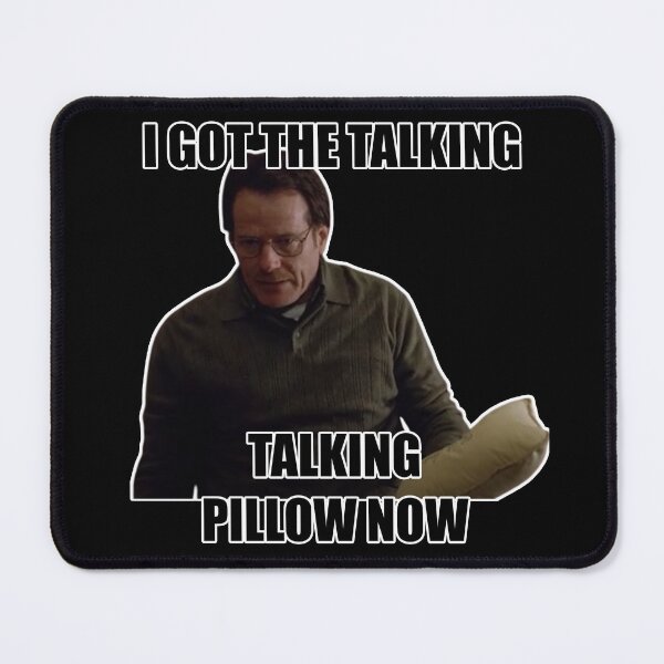 Item preview, Breaking Bad: Walter White I got the talking pillow now designed and sold by Bigbaldred.