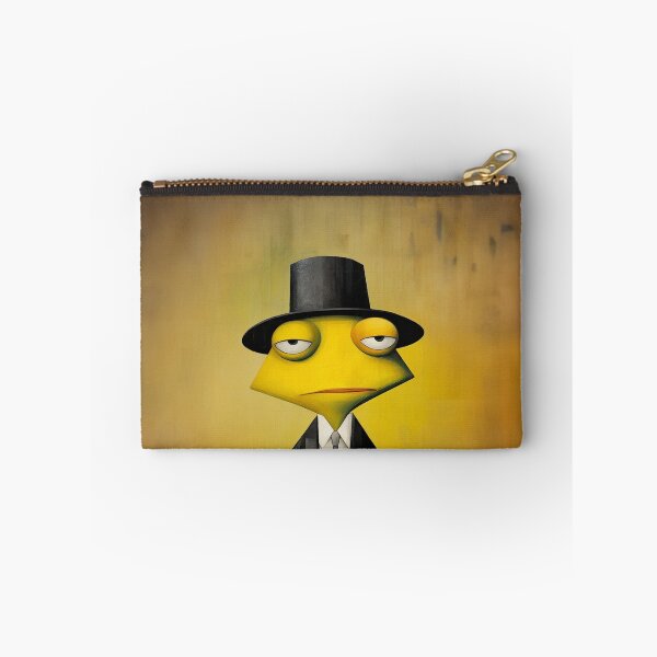 Item preview, Bored Yellow Frog in His Black Hat designed and sold by YoPedro.