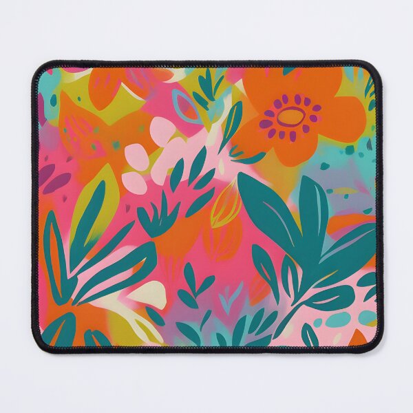Item preview, summer flower abstract pattern colorful pattern gift for her designed and sold by LuisaYas.
