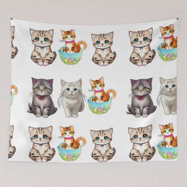 Item preview, adorable kittens designed and sold by Veremis.