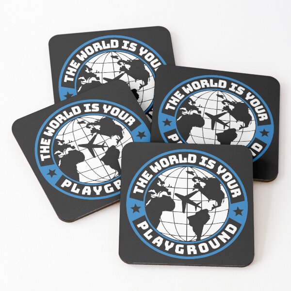 Item preview, The World Is Your Playground - Motivational designed and sold by motivationalsw.