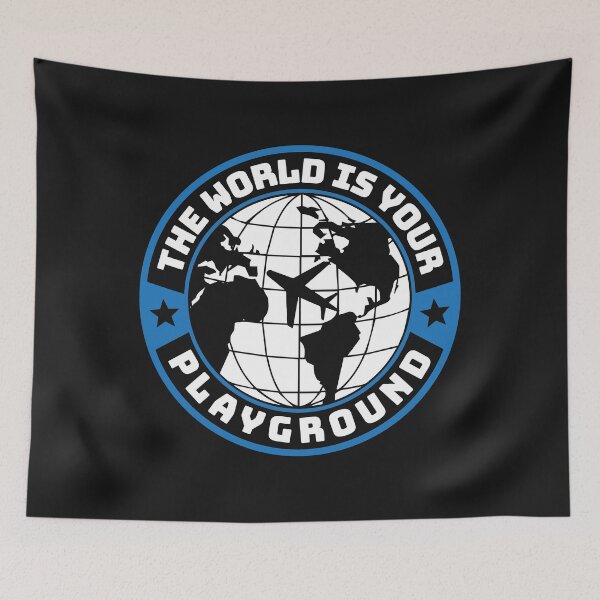 Item preview, The World Is Your Playground - Motivational designed and sold by motivationalsw.