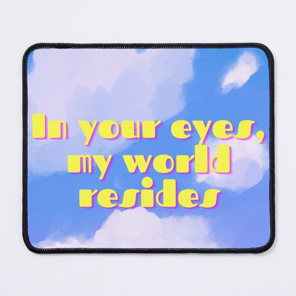 Item preview, In your eyes, my world resides designed and sold by Printfall.