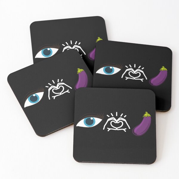 Item preview, I love eggplant ! designed and sold by smirey designs.