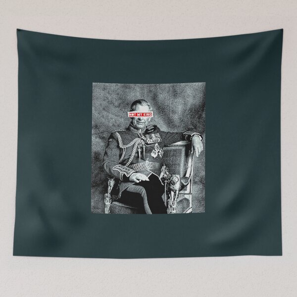 Item preview, Not My King - King Charles designed and sold by AlbenKnutton.