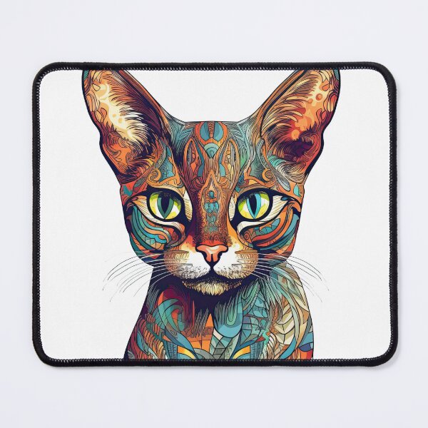 Item preview, Artistry - Creative Mixed Media Design Celebrating Cat Breed designed and sold by DooodleGod.