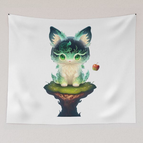 Item preview, Beautiful Green Telekinetic Creature A3 designed and sold by WalaceCamargo.