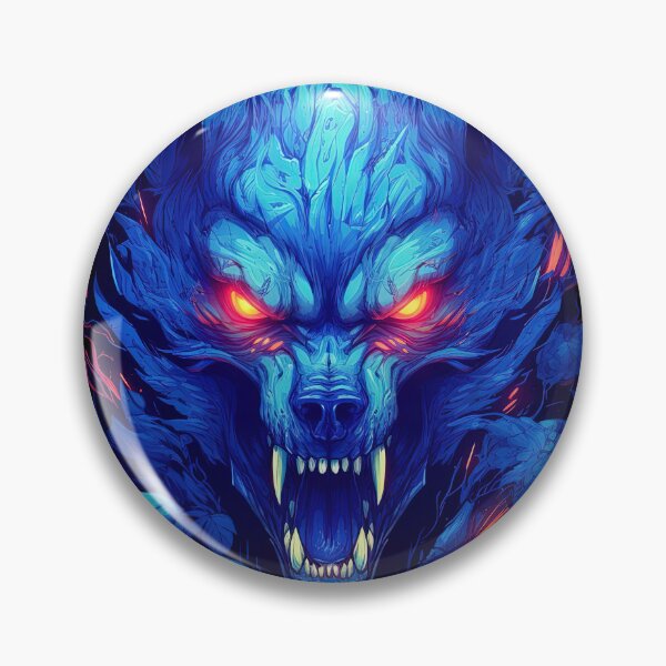 Artikelvorschau, Wolf Tierliebhaber Wildtiere Wölfe Werwolf entworfen und verkauft von SpookshowDesign.