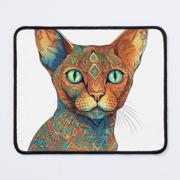 Item preview, Your Imagination with Surreal Abyssinian Cat Art: Perfect for Feline Lovers designed and sold by DooodleGod.