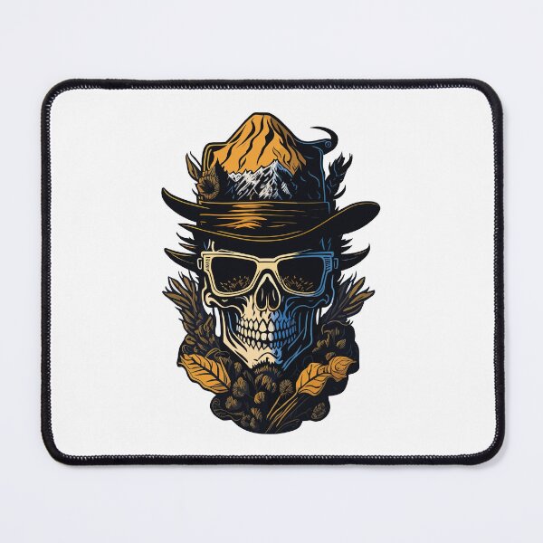 Item preview, Cowboy Skeleton, Skeleton With Cowboy Hat designed and sold by graphic-genie.