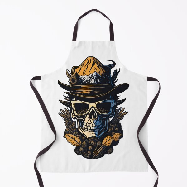 Item preview, Cowboy Skeleton, Skeleton With Cowboy Hat designed and sold by graphic-genie.