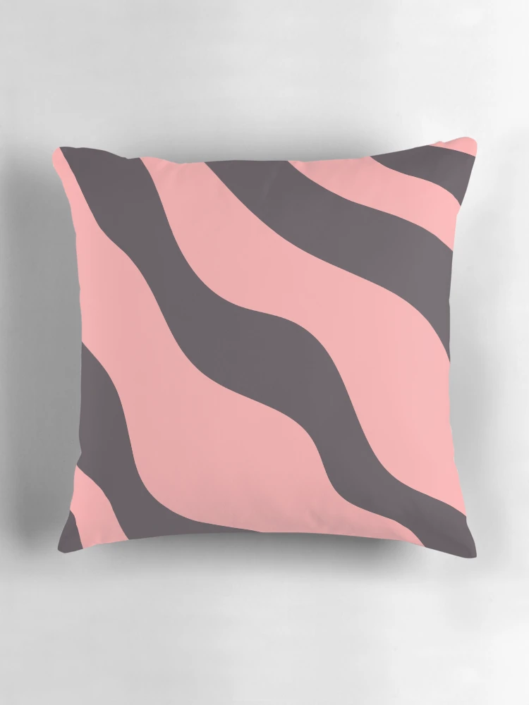 Imagen 3 de 4, Cojín con la obra Olas - Rosa, diseñada y vendida por InfinityPattern.