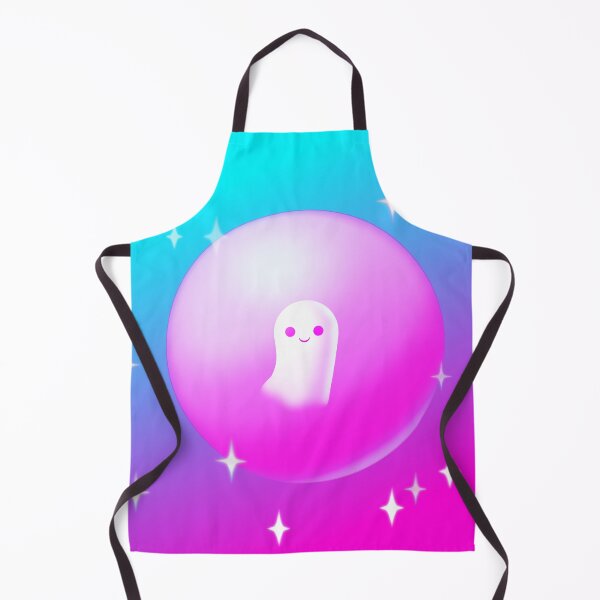 Item preview, Cute pink colorful bubble ghost designed and sold by giegucs.