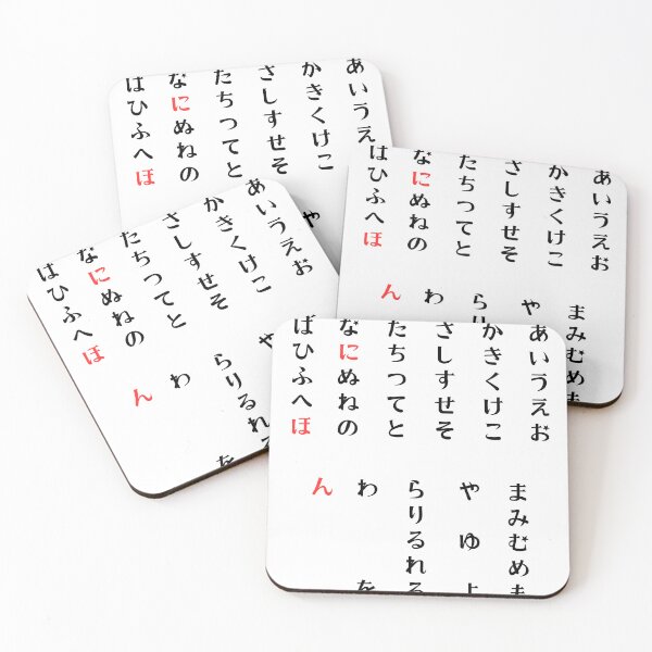 Item preview, Learning Japanese Hiragana  designed and sold by CHIKAMICHI.