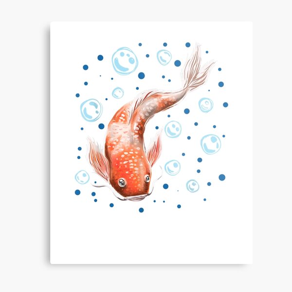 Feng shui golden fish tattoos design  Photographic Print for Sale by  AngelsCompany