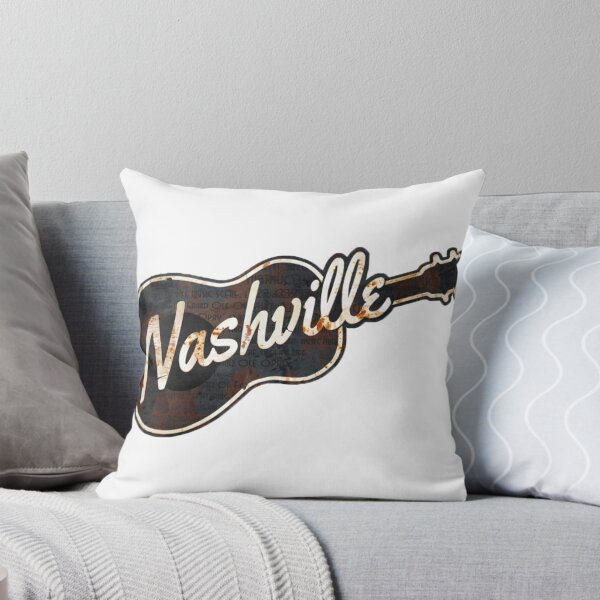 Item preview, Nashville Guitar Sticker designed and sold by HannahNienow.