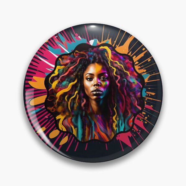 Item preview, Imani Abstract colorful explosion designed and sold by Artbyminga.