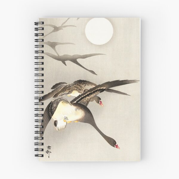 Item preview, Geese at full moon (1930 - 1945) by Ohara Koson designed and sold by RTP-Studio.