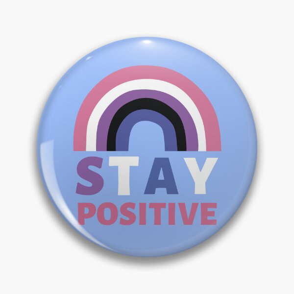Item preview, Dark Stay Positive Rainbow designed and sold by JPsTeees.