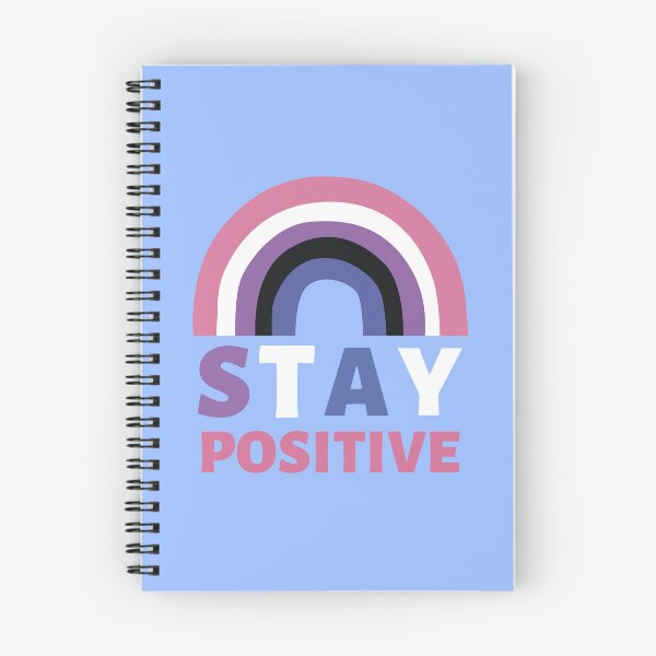 Item preview, Dark Stay Positive Rainbow designed and sold by JPsTeees.