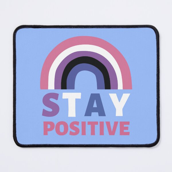 Item preview, Dark Stay Positive Rainbow designed and sold by JPsTeees.