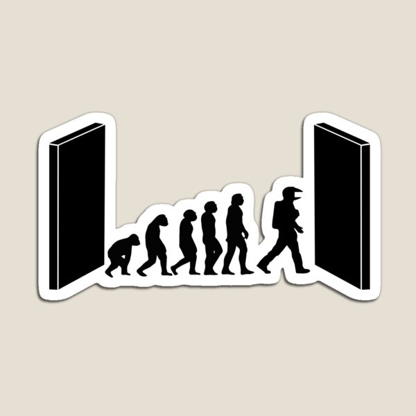 Evolution by Kubrick Magnet