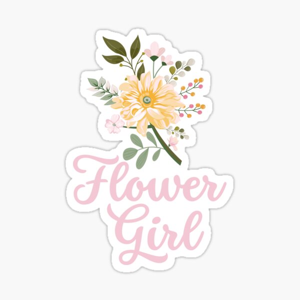 Item preview, Pastel Floral Flower Girl Design designed and sold by indepthdesigns.