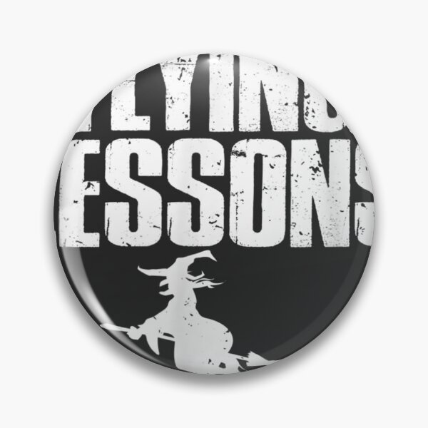 Item preview, Flying Lessons Funny Witch On Broom  designed and sold by WarrenMills6.