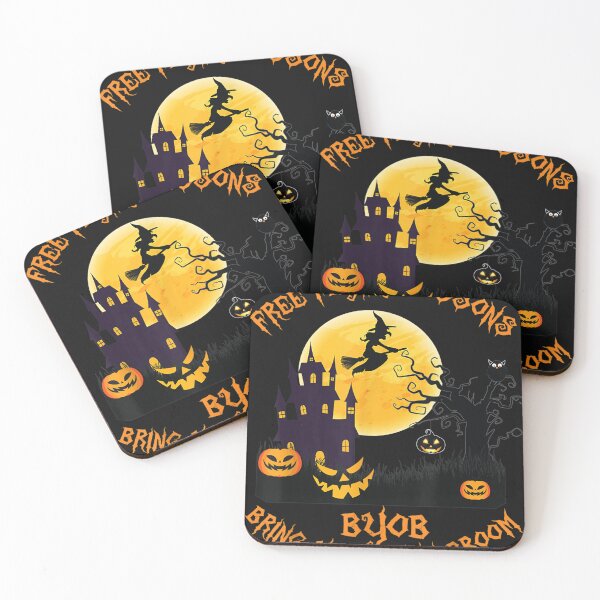 Item preview, Free Flying Lessons BYOB Halloween Witch  designed and sold by WarrenMills6.